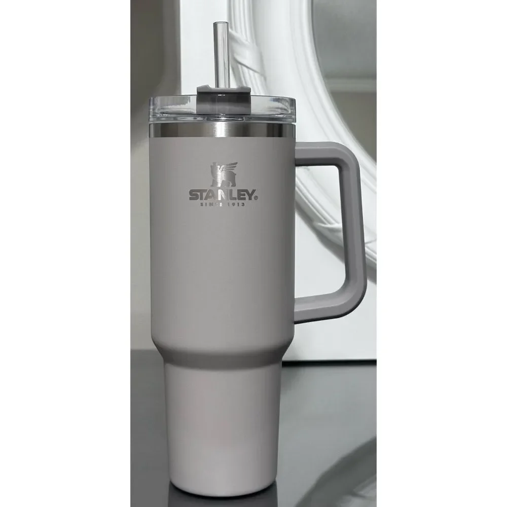 Stanley Adventure Quencher 40oz‎ Stainless Steel Tumbler- ASH - Picture 3 of 6